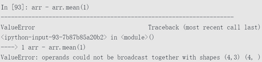 广播,数组操作,numpy方法,python教程,数据分析