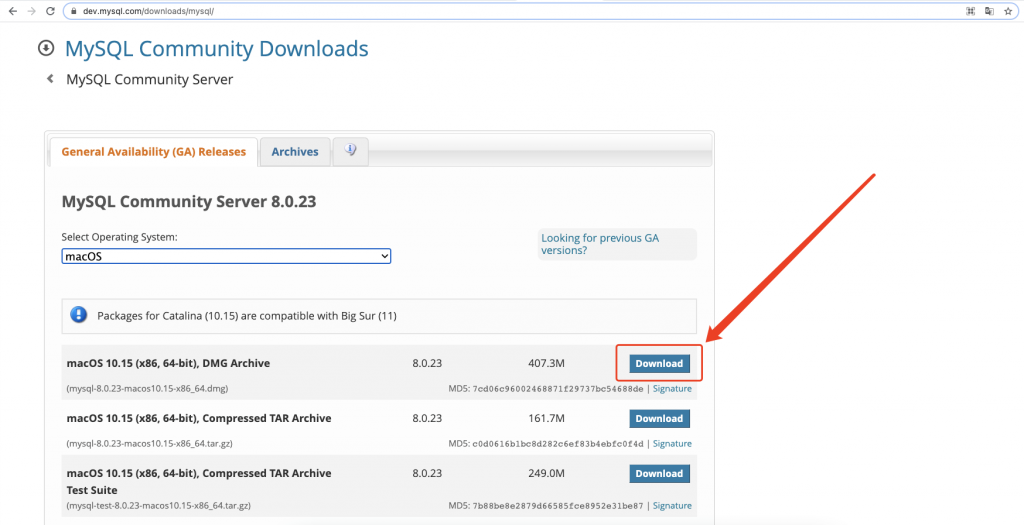 mac安装mysql详细教程,mac 安装mysql5.7,mac启动mysql服务,mac mysql下载