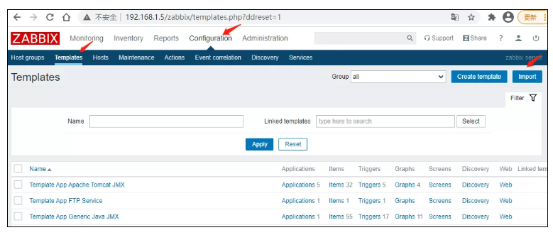 使用Zabbix 监控 MySQL, Zabbix 的部署,安装 Zabbix Server,在 Agent 创建 Zabbix 监控用户,查看MySQL监控数据