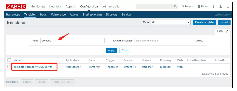 使用Zabbix 监控 MySQL, Zabbix 的部署,安装 Zabbix Server,在 Agent 创建 Zabbix 监控用户,查看MySQL监控数据