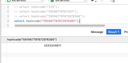 int 溢出问题,String.hashCode移植到 mysql 中,数据迁移,分库分表策略