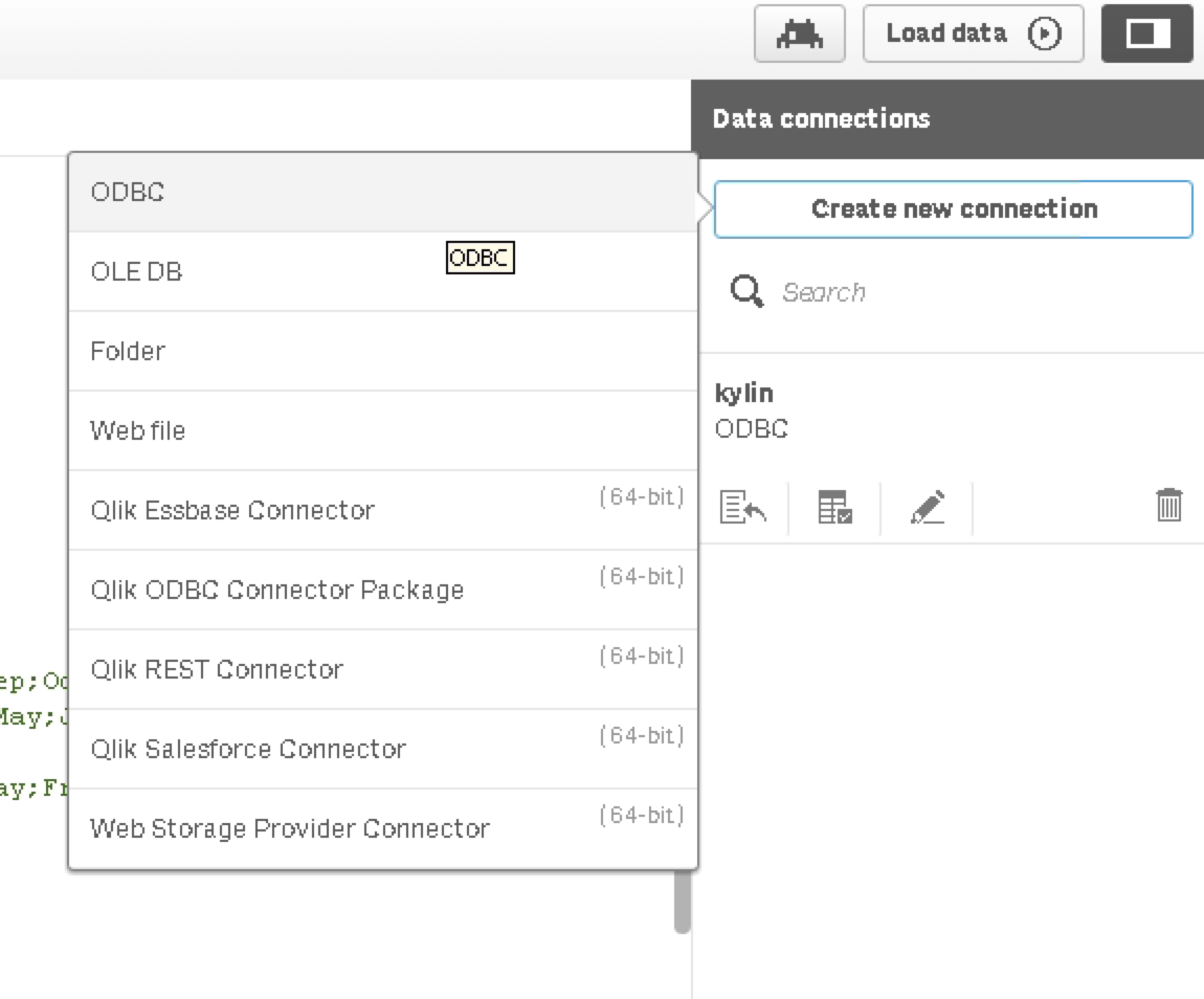 Qlik Sense教程,Qlik Sense集成,KylinQlikSense,Kylin连接QlikSense