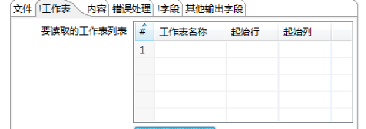 kettle execl,excel输入,输入组件,kettle参数,kettle字段